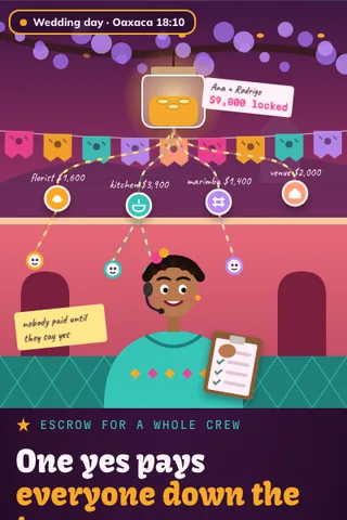 Cascade, first screen of the live demo
