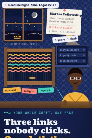 Craft Graph, first screen of the live demo