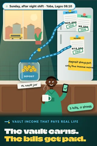 Funding Bills, first screen of the live demo