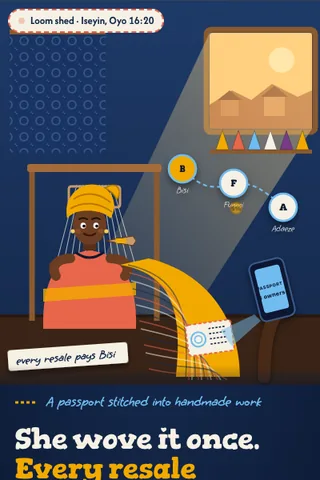 Maker Passport, first screen of the live demo