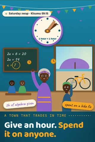 Open Hours, first screen of the live demo