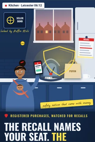 Recall Watch, first screen of the live demo